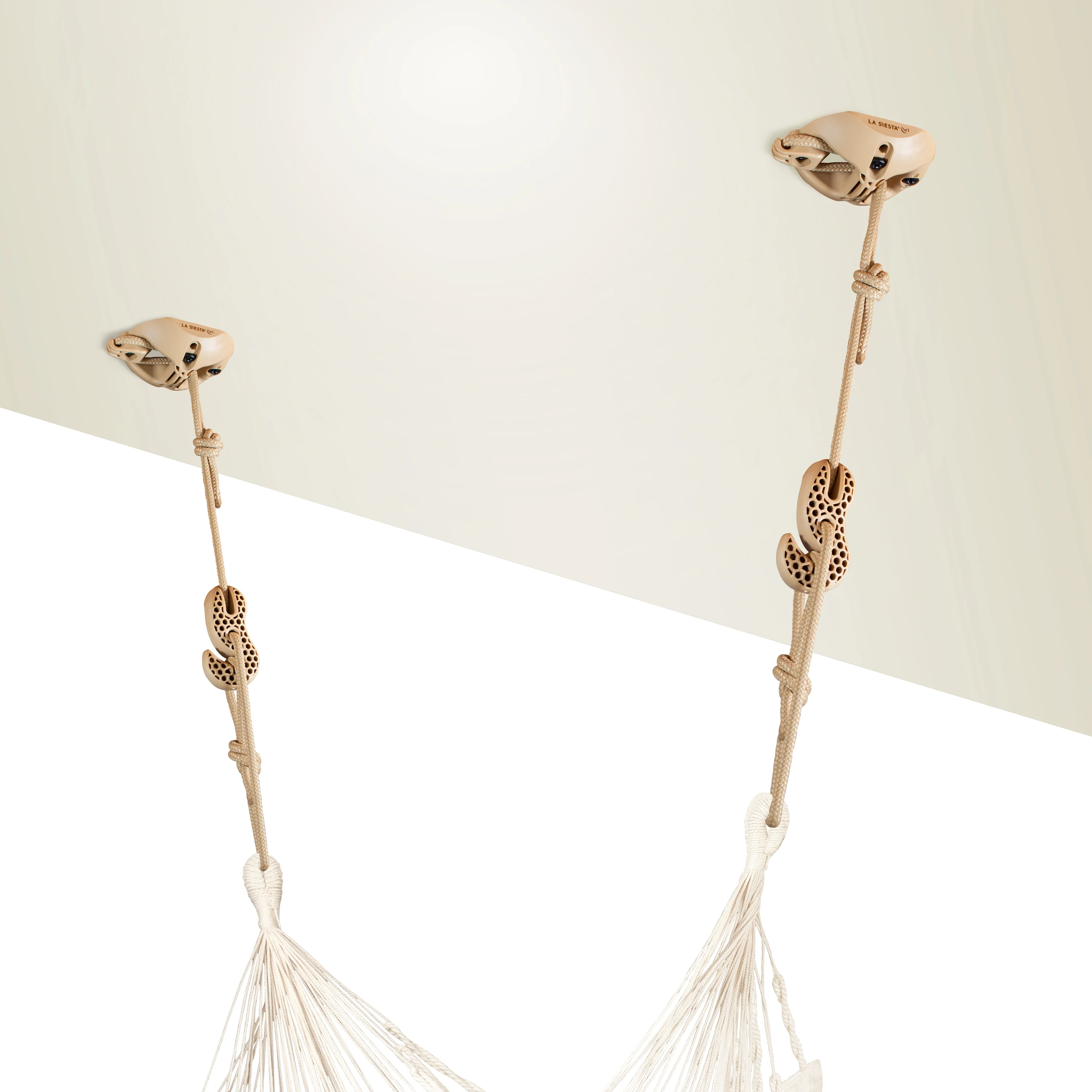CasaMount 2rope Beige - Wand-, Decken- & Balken-Befestigung für Hängematten - Image 3