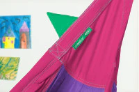 Moki Lilly - Gepolsterte Kinder-Hängematte aus Bio-Baumwolle inkl. Befestigung - Image 4