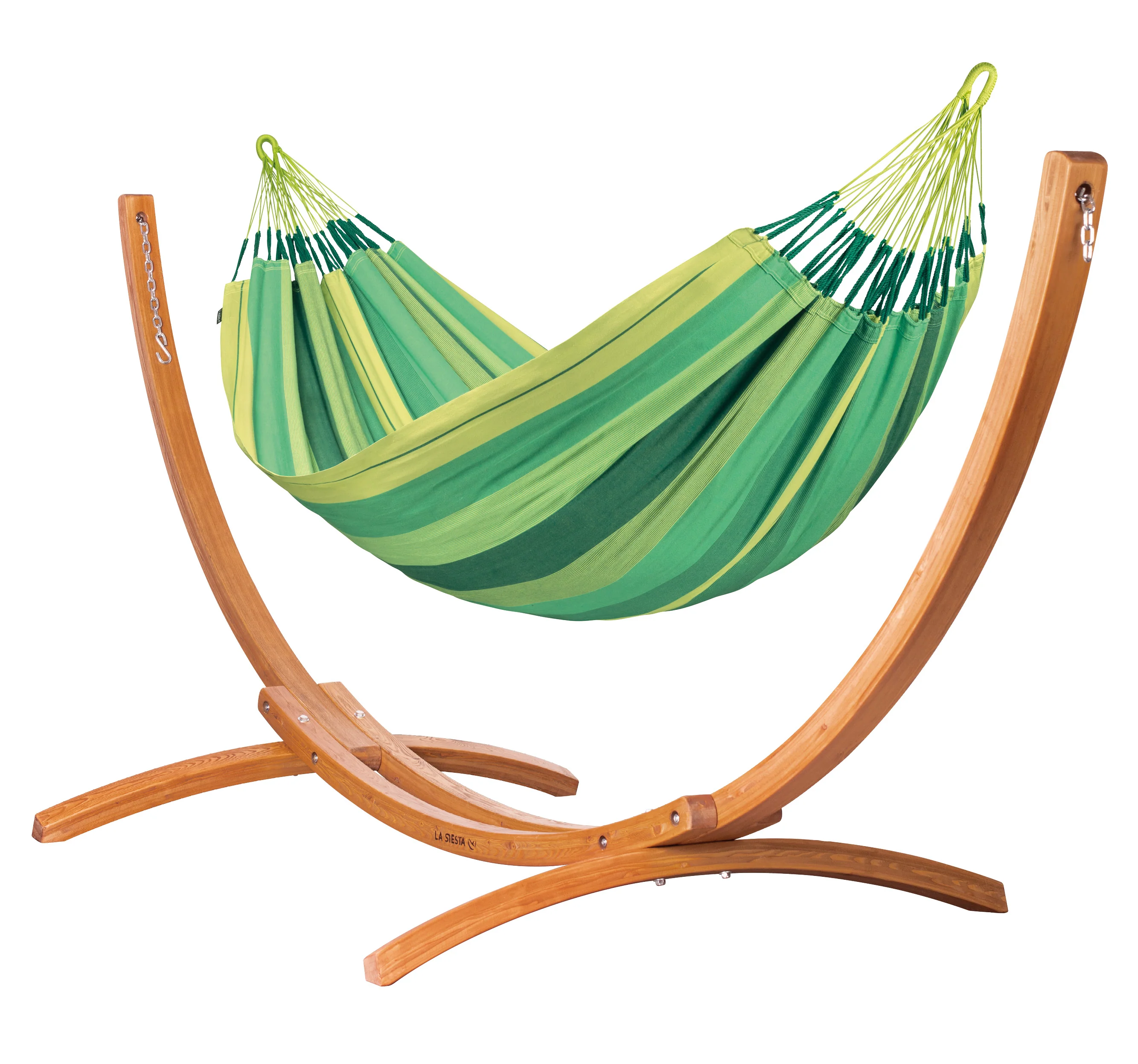 Maera Organic - Hängematte aus Bio-Baumwolle mit Gestell aus FSC®-zertifiziertem Eukalyptus - Image 8