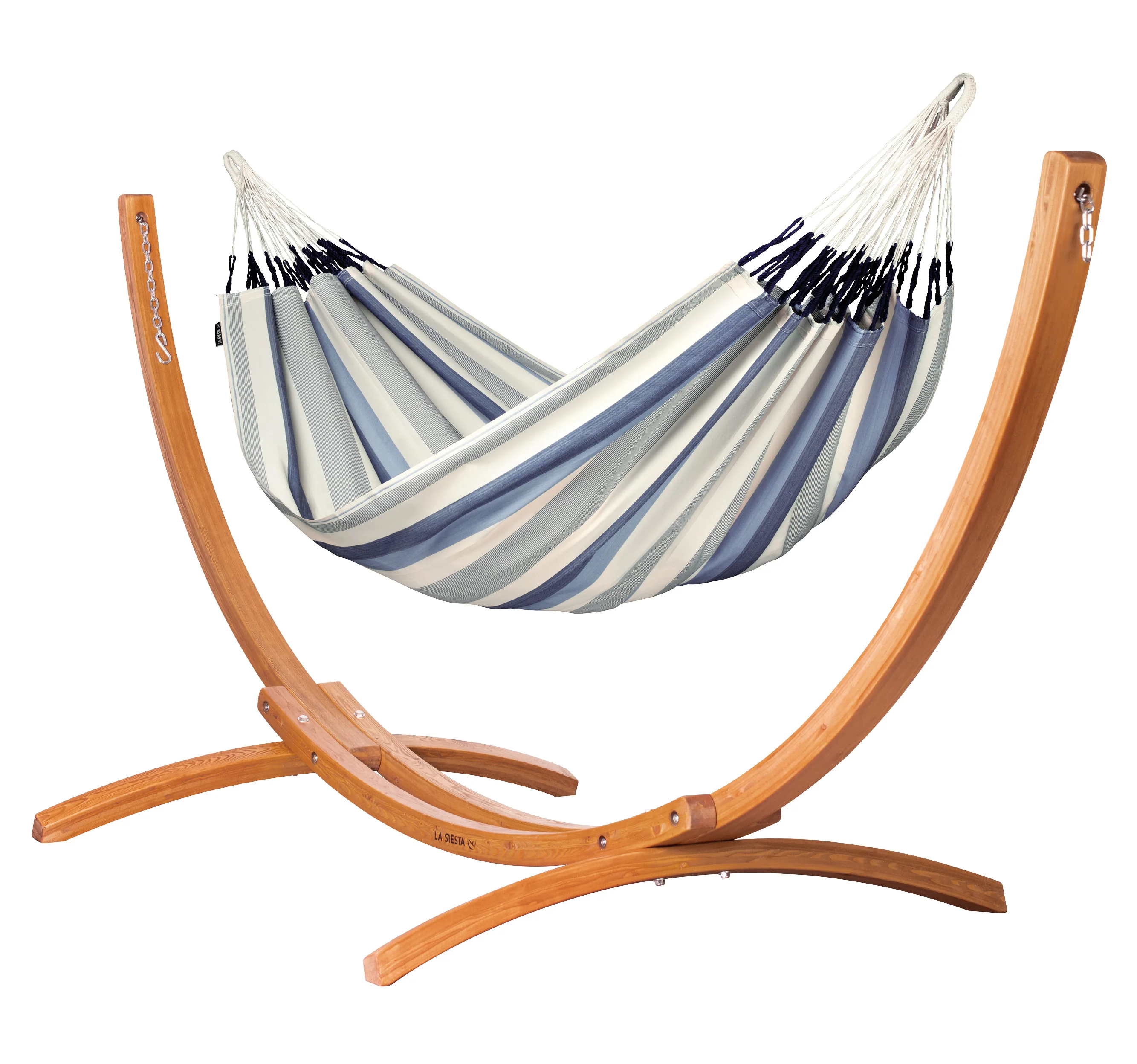 Maera Outdoor - Hängematte Outdoor mit Gestell aus FSC®-zertifiziertem Eukalyptus - Image 3