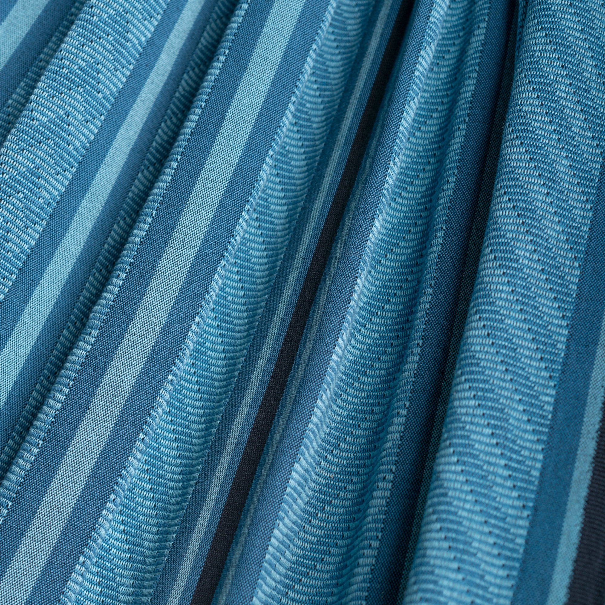 Nautico Colombia Anthracite Blue Zebra - Double Size Hängematte aus Bio-Baumwolle mit Gestell aus verzinktem Stahl - Image 5
